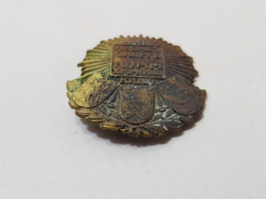 1. DÜNYA SAVAŞI DÖNEMİ TÜRK BAYRAKLI İTTİFAK ROZET