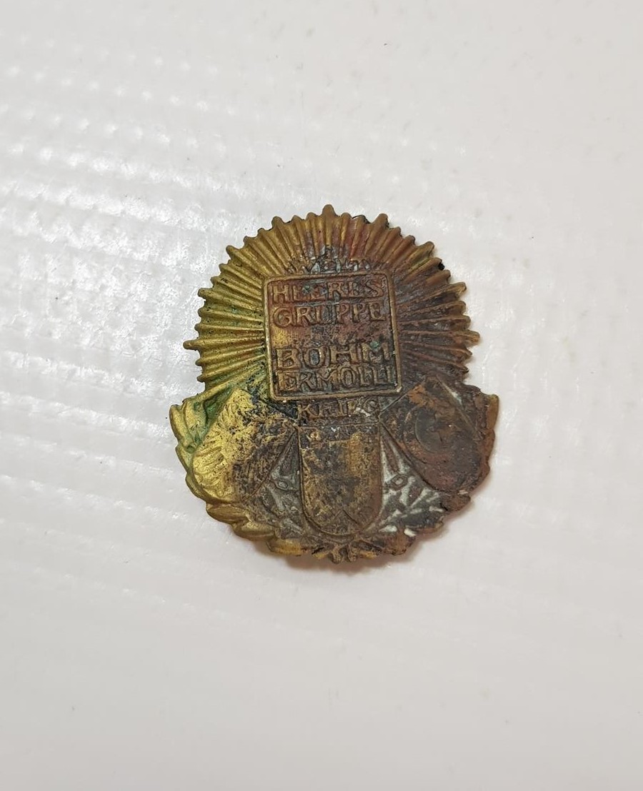 1. DÜNYA SAVAŞI DÖNEMİ TÜRK BAYRAKLI İTTİFAK ROZET