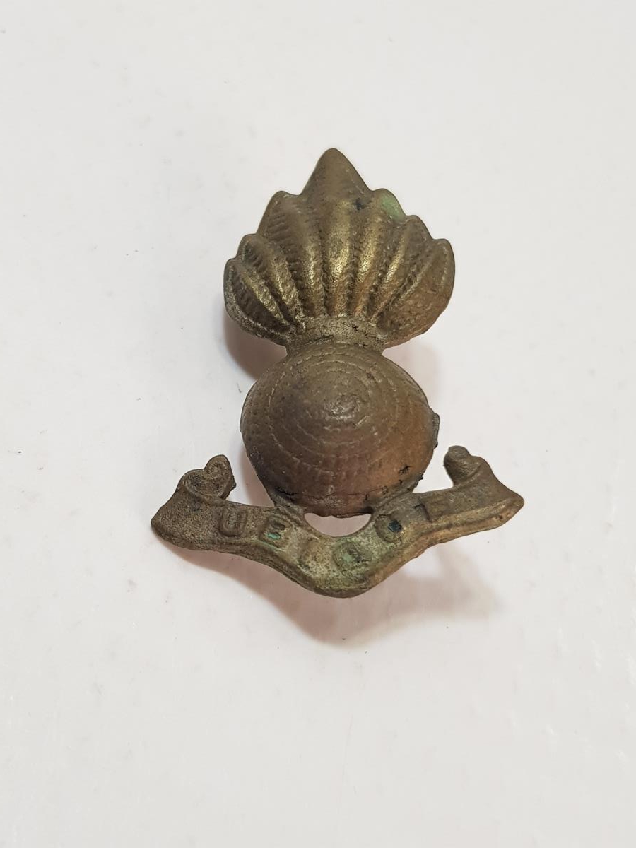 1. DÜNYA SAVAŞI DÖNEMİ FRANSIZ TOPÇU SUBAY ŞAPKA KOKARTI