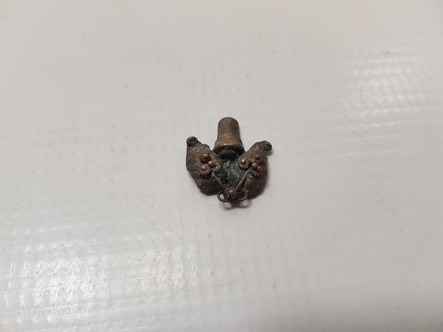 OSMANLI DÖNEMİ TEKKE İŞİ MEVLEVİ SİKKELİ KOLYE UCU