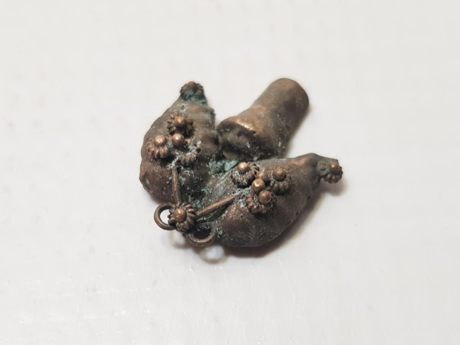 OSMANLI DÖNEMİ TEKKE İŞİ MEVLEVİ SİKKELİ KOLYE UCU