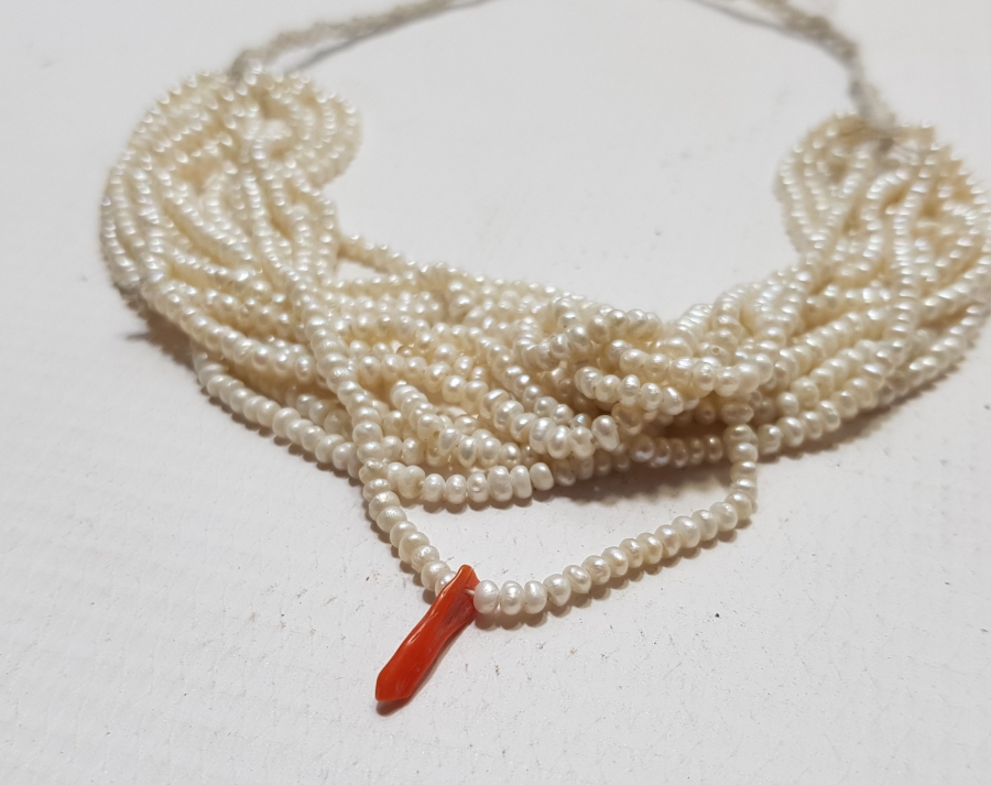 OSMANLI DÖNEMİ MERCANLI KUM İNCİ