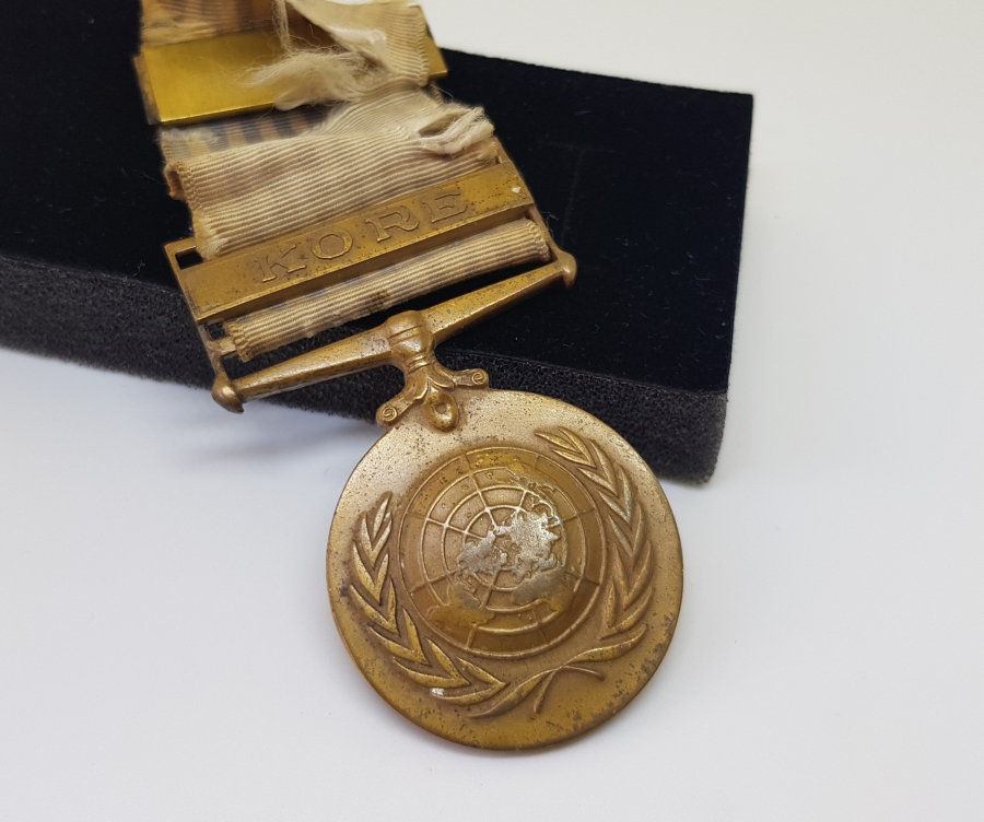 ORJİNAL ASKISIYLA NADİR KORE SAVAŞI MADALYASI