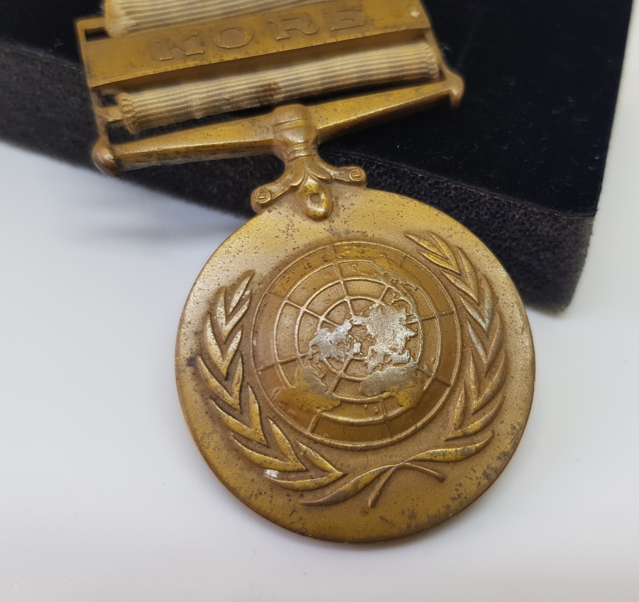 ORJİNAL ASKISIYLA NADİR KORE SAVAŞI MADALYASI