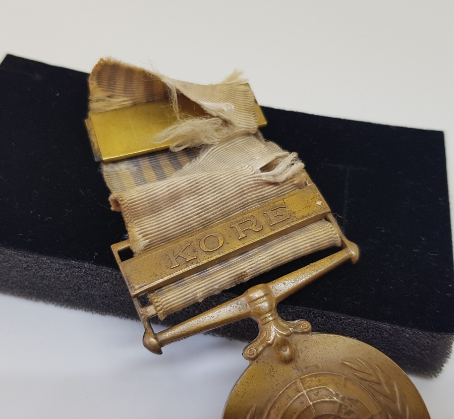 ORJİNAL ASKISIYLA NADİR KORE SAVAŞI MADALYASI