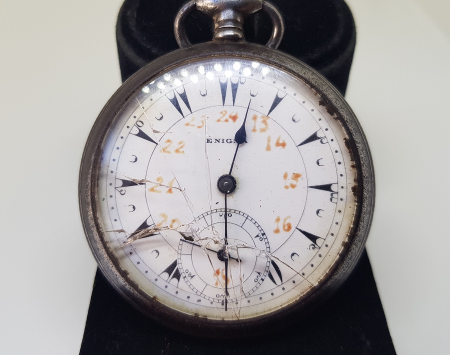 OSMANLI DÖNEMİ MENEVİŞ KASA KURMALI SUBAY CEP SAATİ