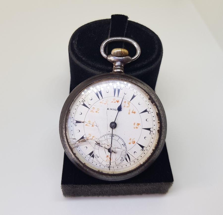 OSMANLI DÖNEMİ MENEVİŞ KASA KURMALI SUBAY CEP SAATİ