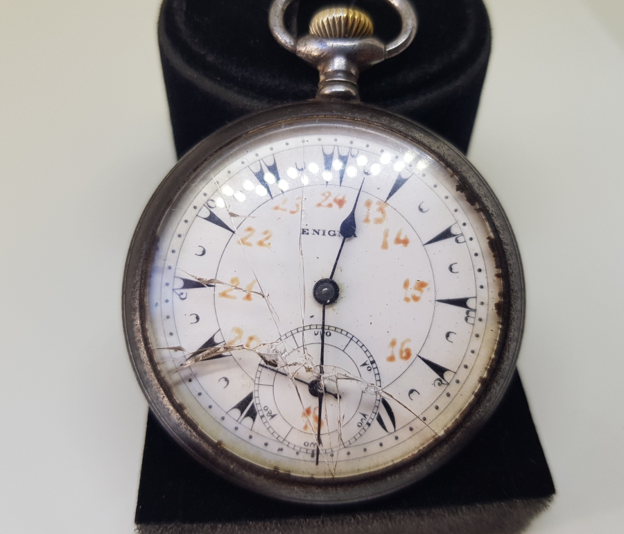 OSMANLI DÖNEMİ MENEVİŞ KASA KURMALI SUBAY CEP SAATİ