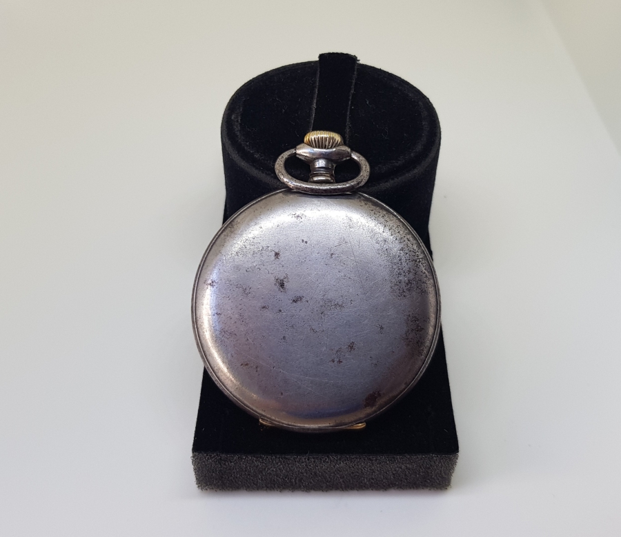 OSMANLI DÖNEMİ MENEVİŞ KASA KURMALI SUBAY CEP SAATİ