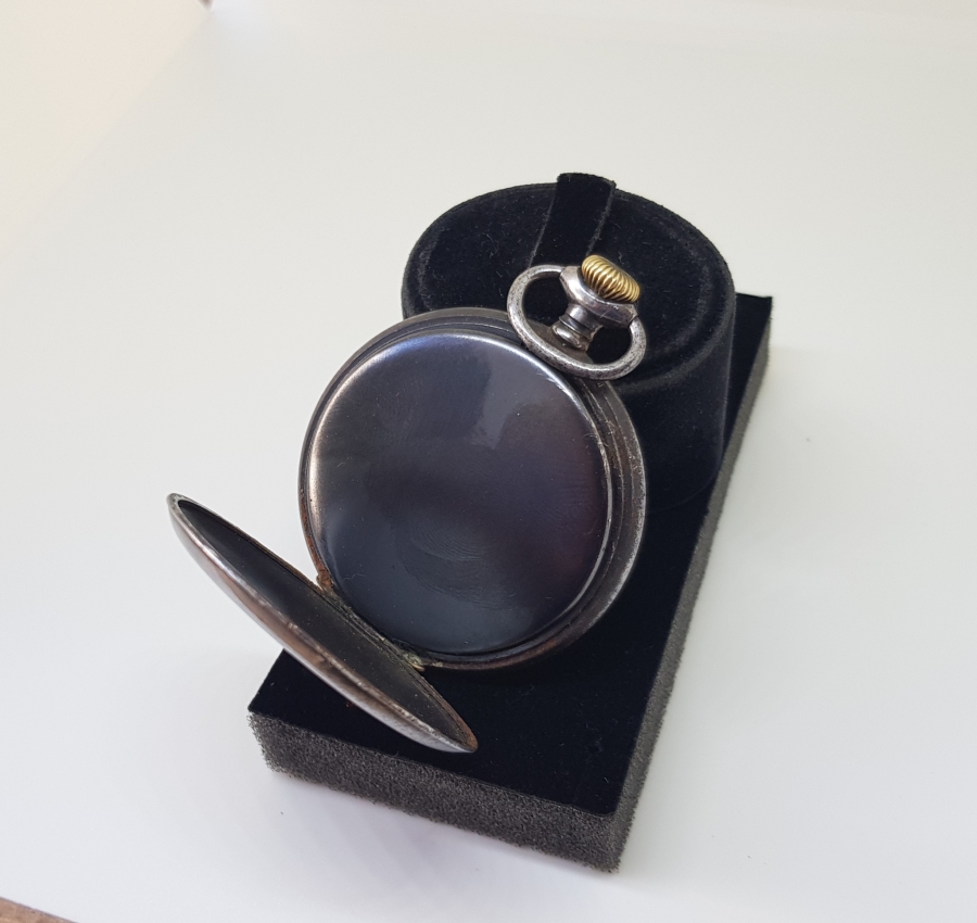 OSMANLI DÖNEMİ MENEVİŞ KASA KURMALI SUBAY CEP SAATİ