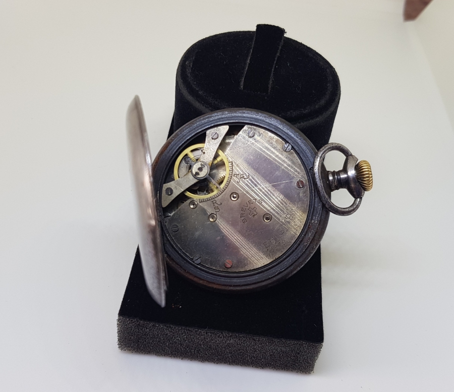 OSMANLI DÖNEMİ MENEVİŞ KASA KURMALI SUBAY CEP SAATİ