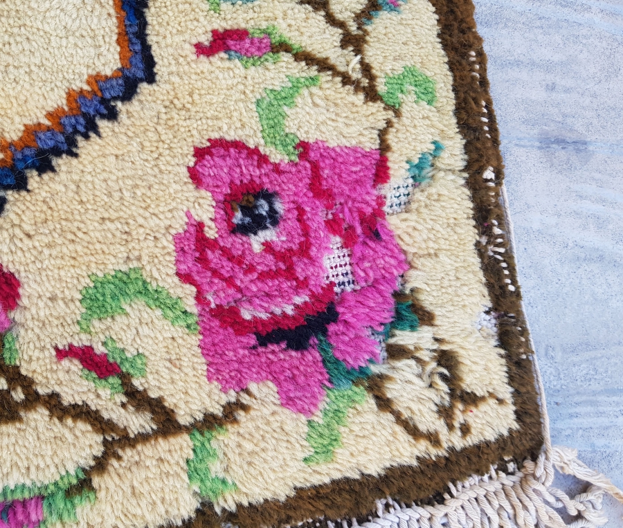 OSMANLI DÖNEMİ BÜYÜK BOY EL DOKUMA DUVAR HALISI