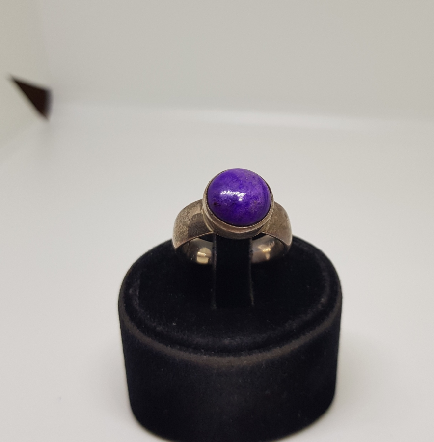 LAPİS TAŞLI ÖZEL YAPIM GÜMÜŞ YÜZÜK