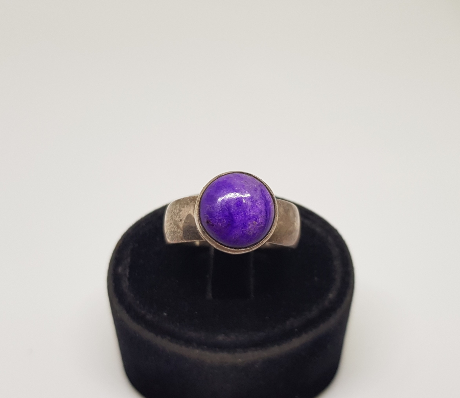 LAPİS TAŞLI ÖZEL YAPIM GÜMÜŞ YÜZÜK