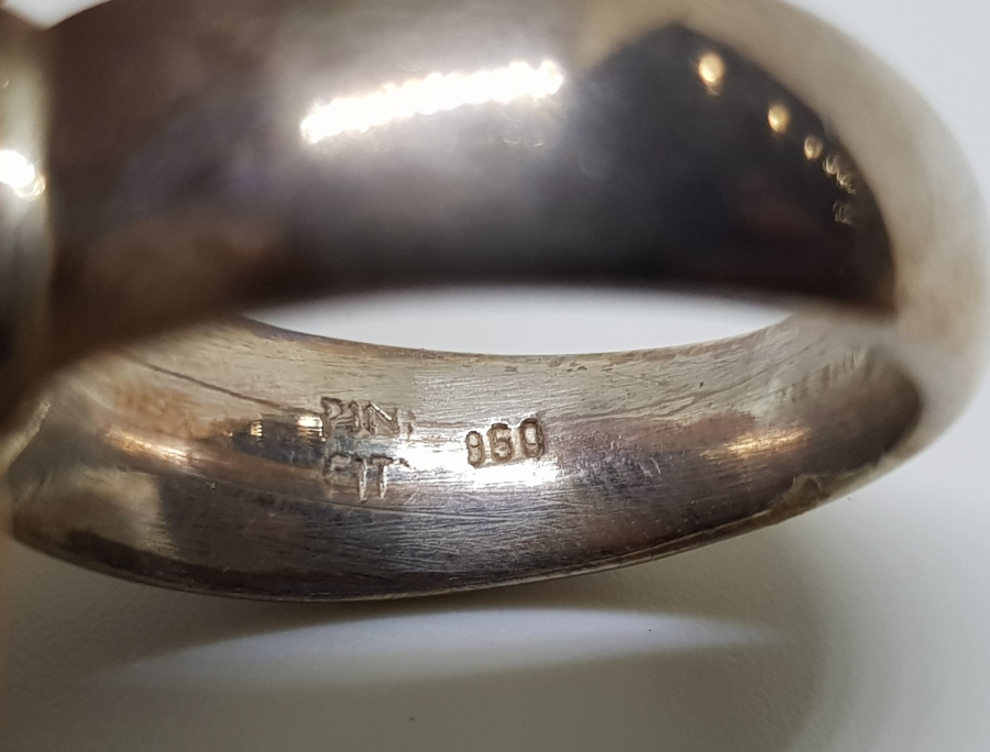 LAPİS TAŞLI ÖZEL YAPIM GÜMÜŞ YÜZÜK