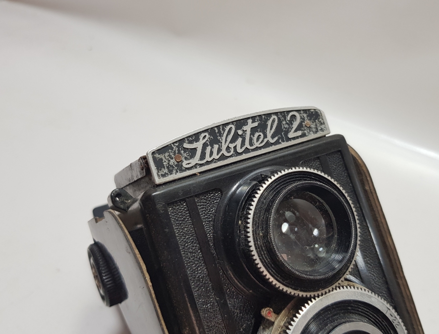 ORİJİNAL DERİ KUTUSUNDA ANTİKA LUBİTEL 2 MARKA FOTOĞRAF MAKİNESİ