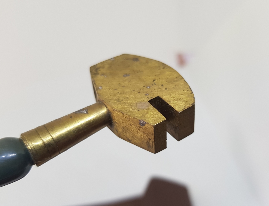 ORİJİNAL KUTUSUNDA ANTİKA ELMAS UÇLU CAM KESKİSİ - CAM KESME ALETİ