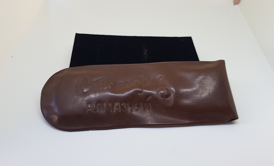 ORİJİNAL KUTUSUNDA ANTİKA ELMAS UÇLU CAM KESKİSİ - CAM KESME ALETİ