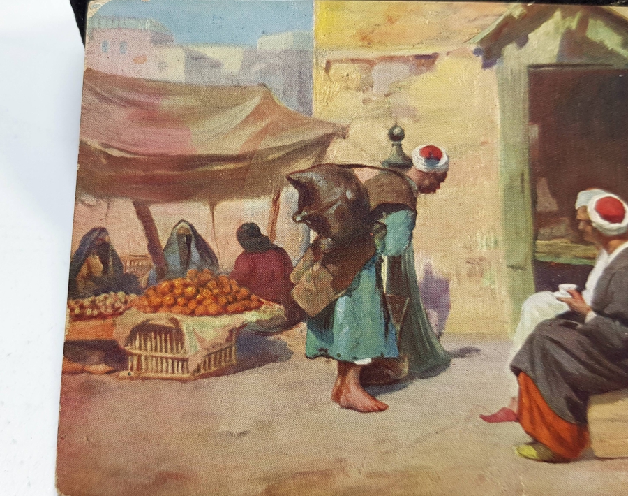 OSMANLI DÖNEMİ SUCU - SAKA GÖRSELLİ KARTPOSTAL