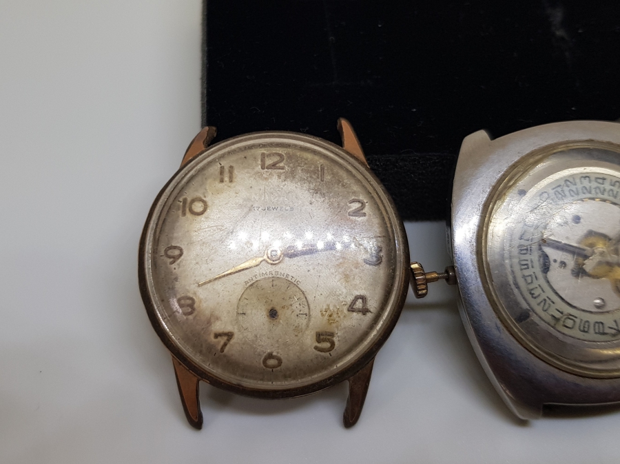 3 ADET KURMALI VE OTOMATİK ANTİKA KOL SAATİ LOTU