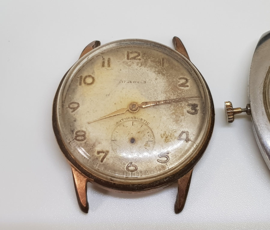 3 ADET KURMALI VE OTOMATİK ANTİKA KOL SAATİ LOTU