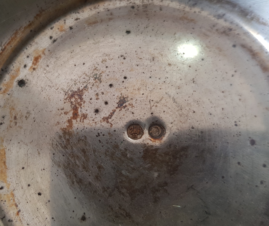 CUMHURİYET TUĞRALI ÇOK NADİR SAH DAMGALI VE ÇEŞNİLİ GÜMÜŞ KASE - İLK KEZ GÖRÜLÜYOR