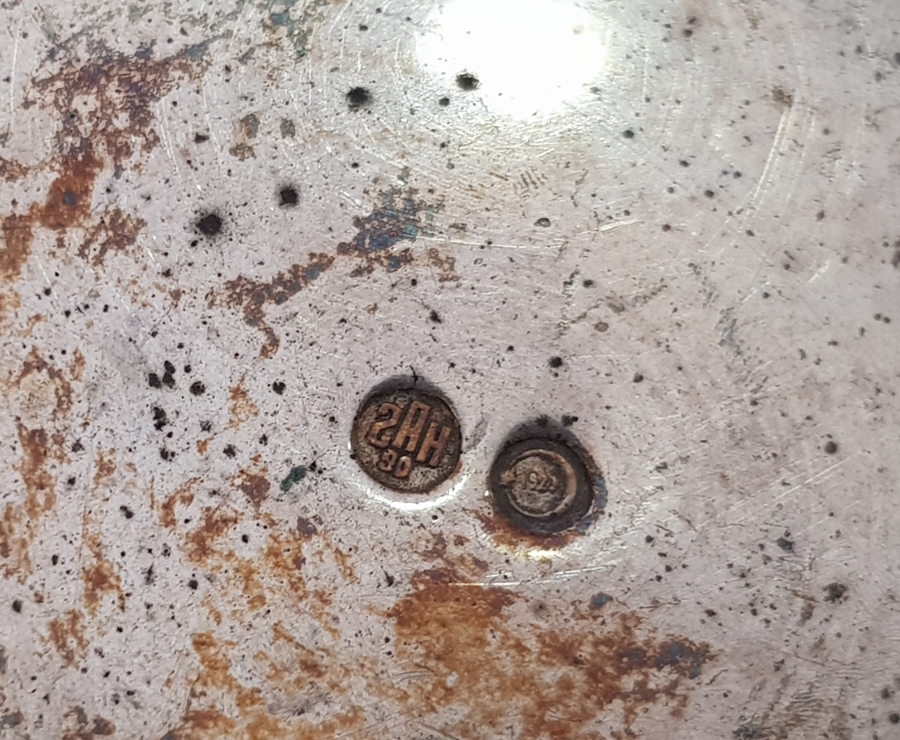 CUMHURİYET TUĞRALI ÇOK NADİR SAH DAMGALI VE ÇEŞNİLİ GÜMÜŞ KASE - İLK KEZ GÖRÜLÜYOR