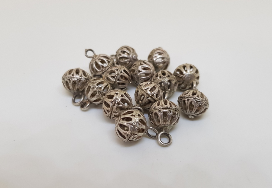 ANTİKA GÜMÜŞ KÖSTEK SALLAMLARI LOTU