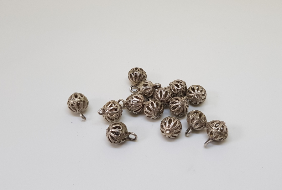 ANTİKA GÜMÜŞ KÖSTEK SALLAMLARI LOTU