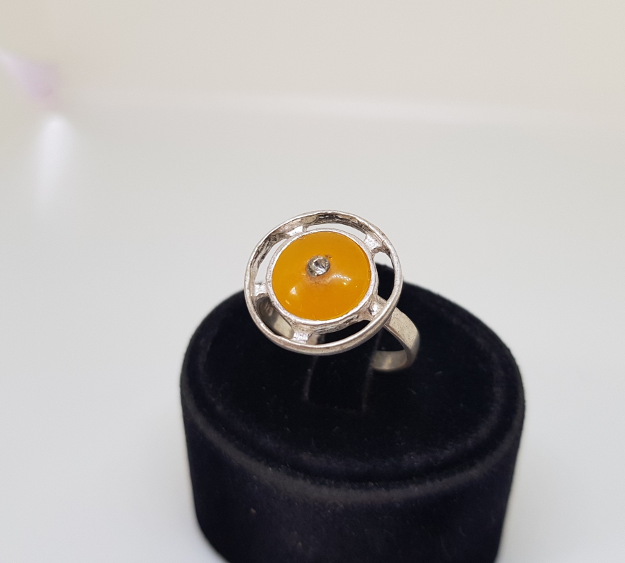 MARGAZİT TAŞLI ÖZEL YAPIM GÜMÜŞ YÜZÜK