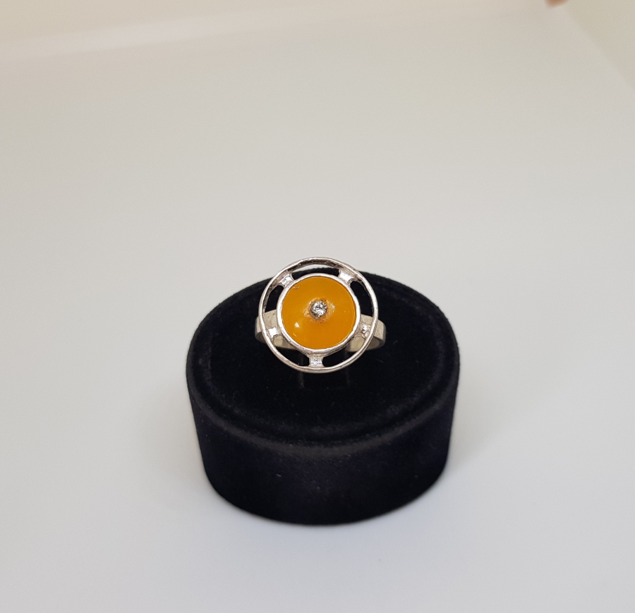 MARGAZİT TAŞLI ÖZEL YAPIM GÜMÜŞ YÜZÜK