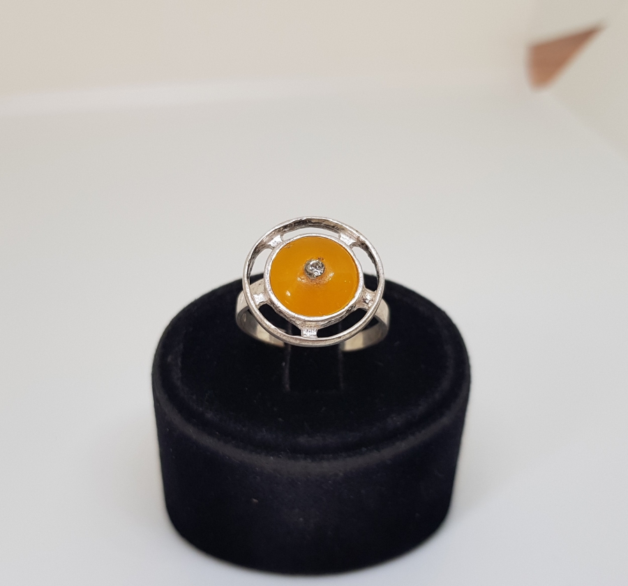 MARGAZİT TAŞLI ÖZEL YAPIM GÜMÜŞ YÜZÜK