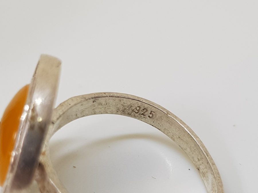 MARGAZİT TAŞLI ÖZEL YAPIM GÜMÜŞ YÜZÜK