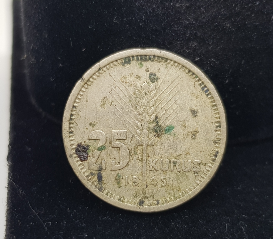 1945 YILI 25 KURUŞ