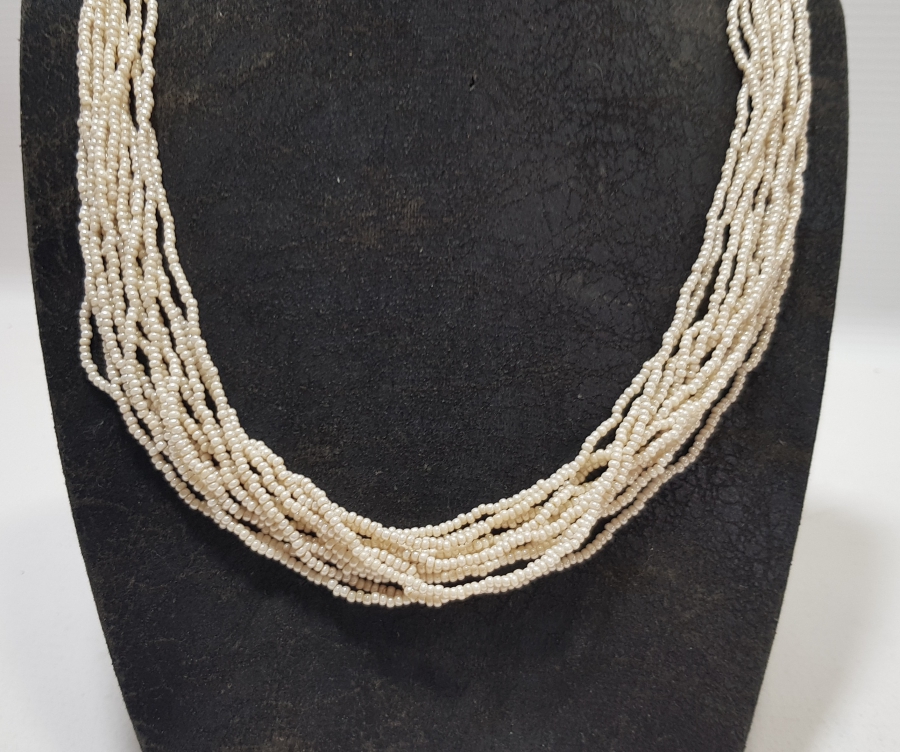 OSMANLI DÖNEMİ İNCİ FORMLU OPAL GERDANLIK