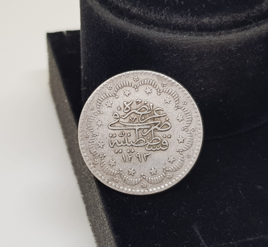 SULTAN ABDÜLHAMİD HAN DÖNEMİ GÜMÜŞ 5 KURUŞ MECİDİYE