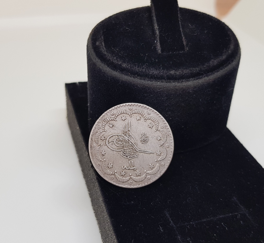 SULTAN ABDÜLHAMİD HAN DÖNEMİ GÜMÜŞ 5 KURUŞ MECİDİYE