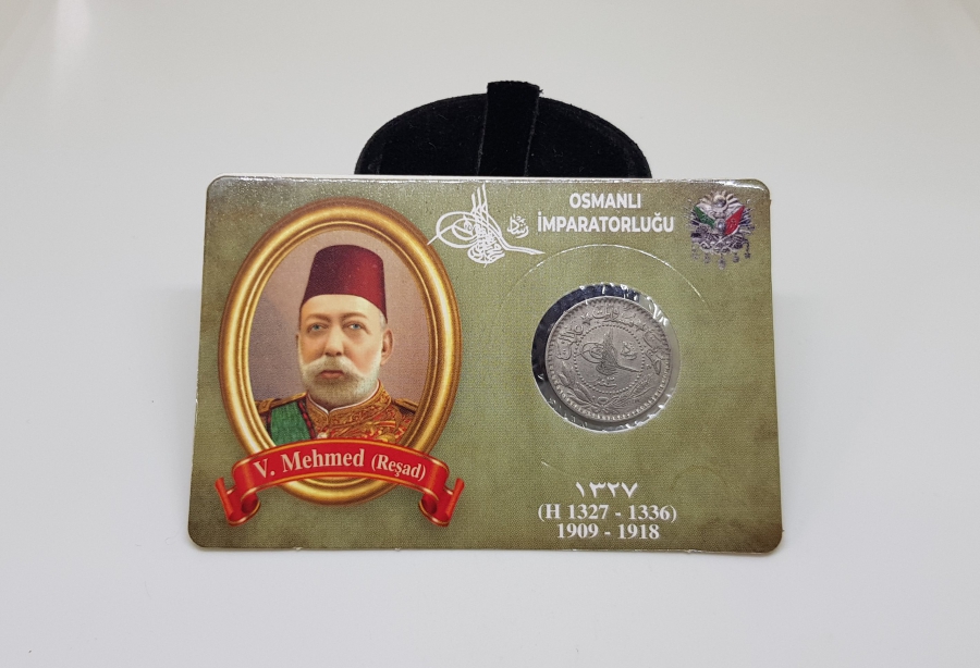 MEHMED REŞAD HAN DÖNEMİ KAPAMASINDA NİKEL 10 PARA