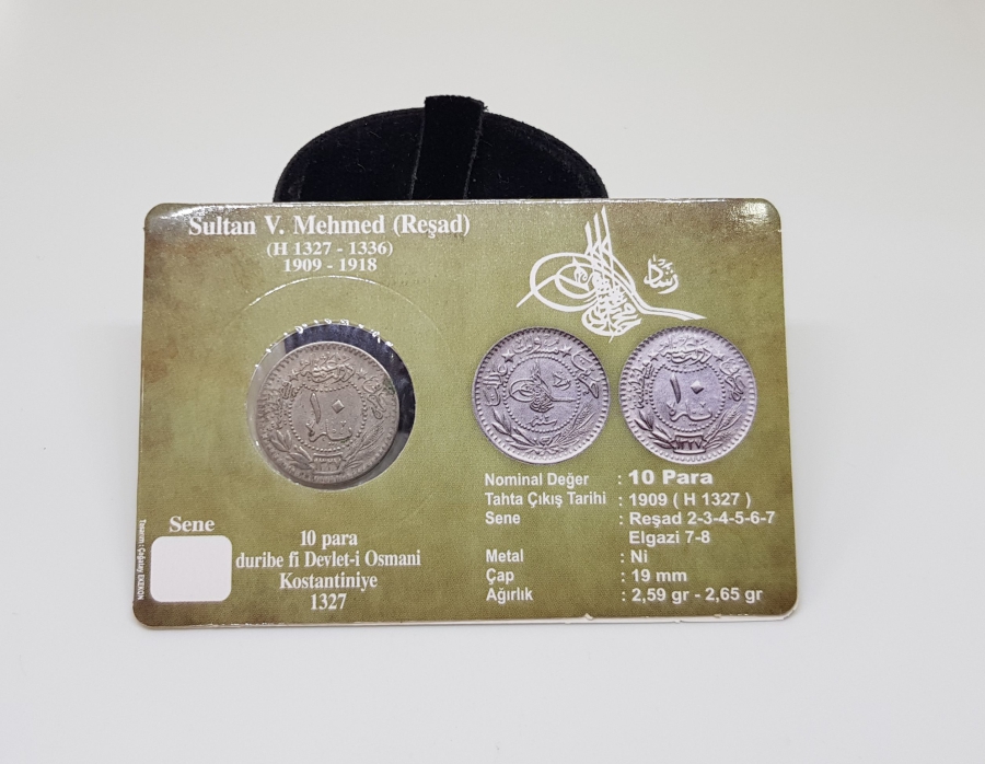 MEHMED REŞAD HAN DÖNEMİ KAPAMASINDA NİKEL 10 PARA