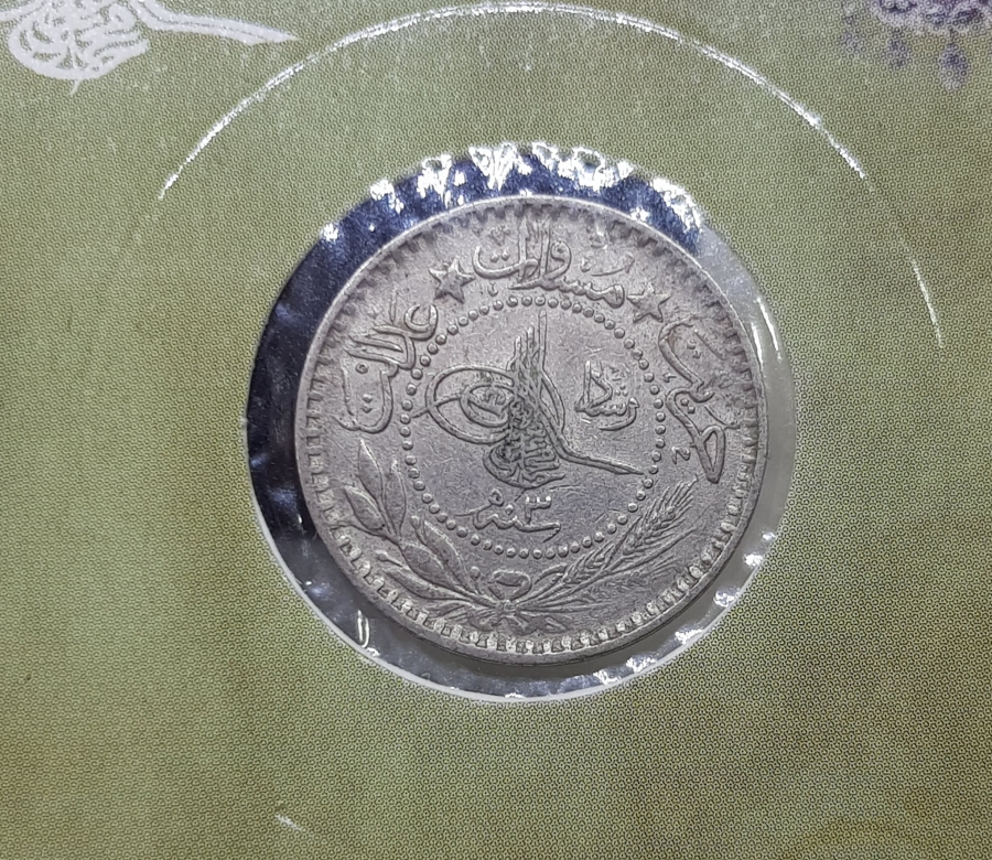 MEHMED REŞAD HAN DÖNEMİ KAPAMASINDA NİKEL 10 PARA