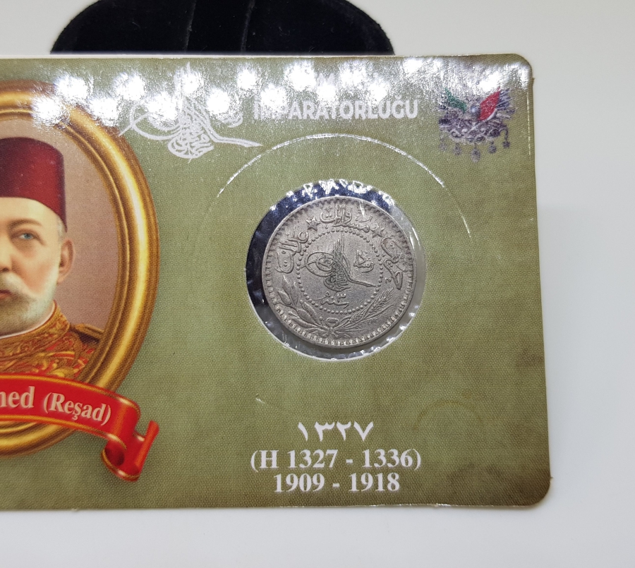 MEHMED REŞAD HAN DÖNEMİ KAPAMASINDA NİKEL 10 PARA