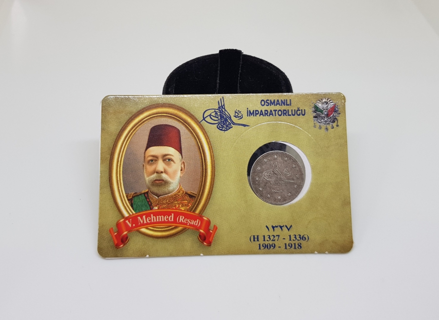 SULTAN MEHMET REŞAD HAN DÖNEMİ GÜMÜŞ 2 KURUŞ MECİDİYE