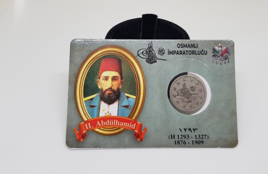 SULTAN ABDÜLHAMİD DÖNEMİ GÜMÜŞ 2 KURUŞ MECİDİYE