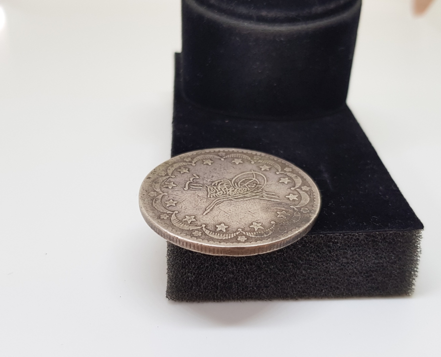 SULTAN ABDÜLAZİZ DÖNEMİ 1277/15 GÜMÜŞ 20 KURUŞ MECİDİYE PARA