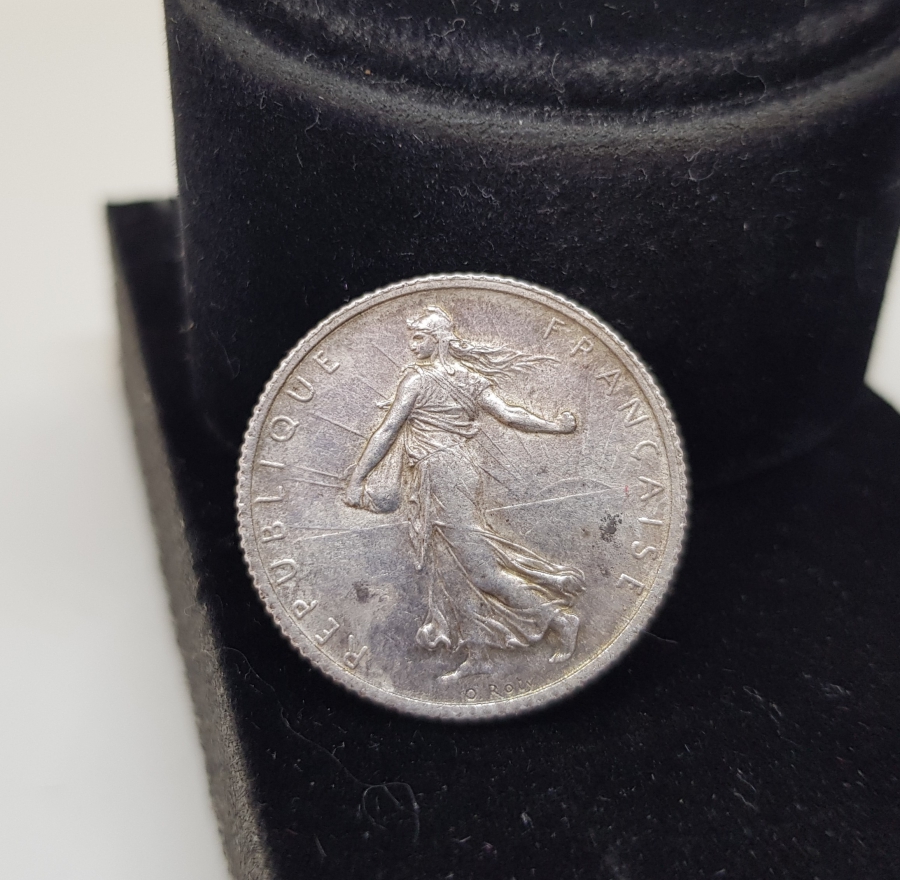 1915 YILI GÜMÜŞ 1 FRANK