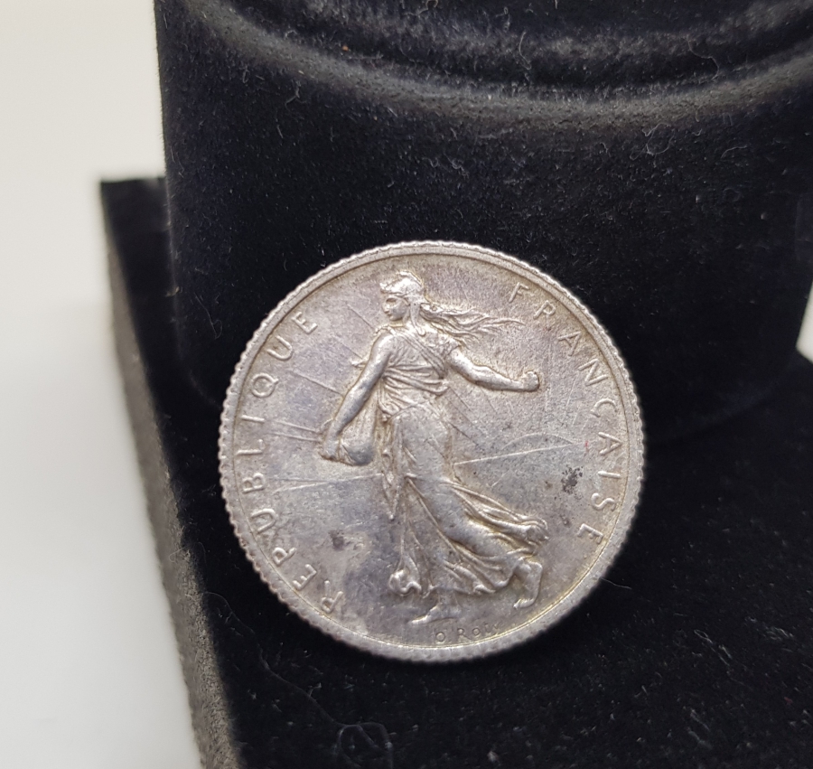 1915 YILI GÜMÜŞ 1 FRANK