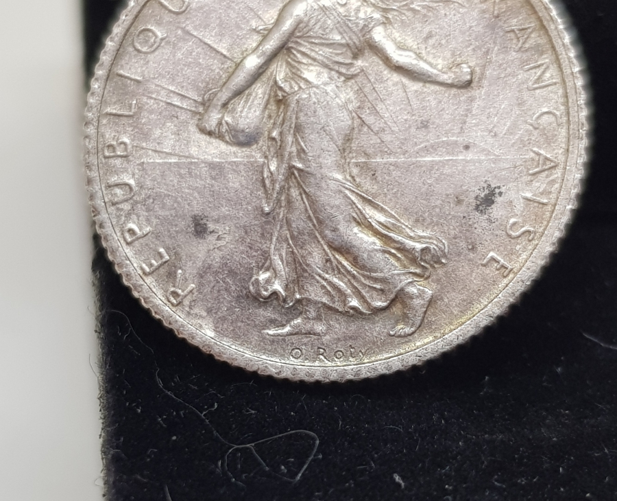 1915 YILI GÜMÜŞ 1 FRANK