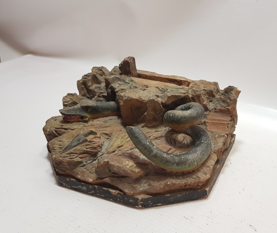 OSMANLI DÖNEMİ RUM İŞİ EDİRNEKARİ MERDİVEN BAŞI KORKULUĞU ÜSTÜ