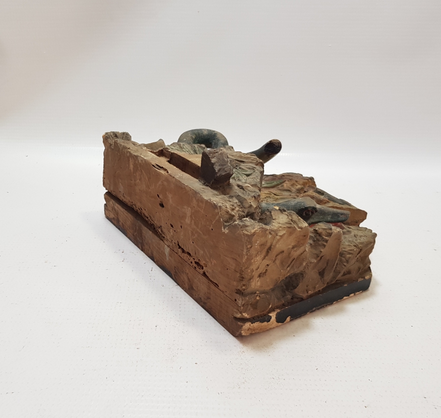 OSMANLI DÖNEMİ RUM İŞİ EDİRNEKARİ MERDİVEN BAŞI KORKULUĞU ÜSTÜ