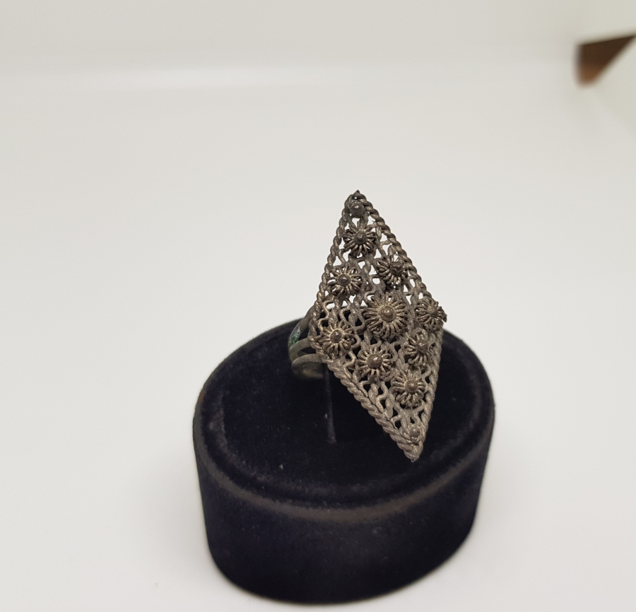 KABARTMA İŞÇİLİKLİ YOKLUK DÖNEMİ EL YAPIMI YÜZÜK